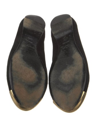 Yves Saint Laurent Suede Flats