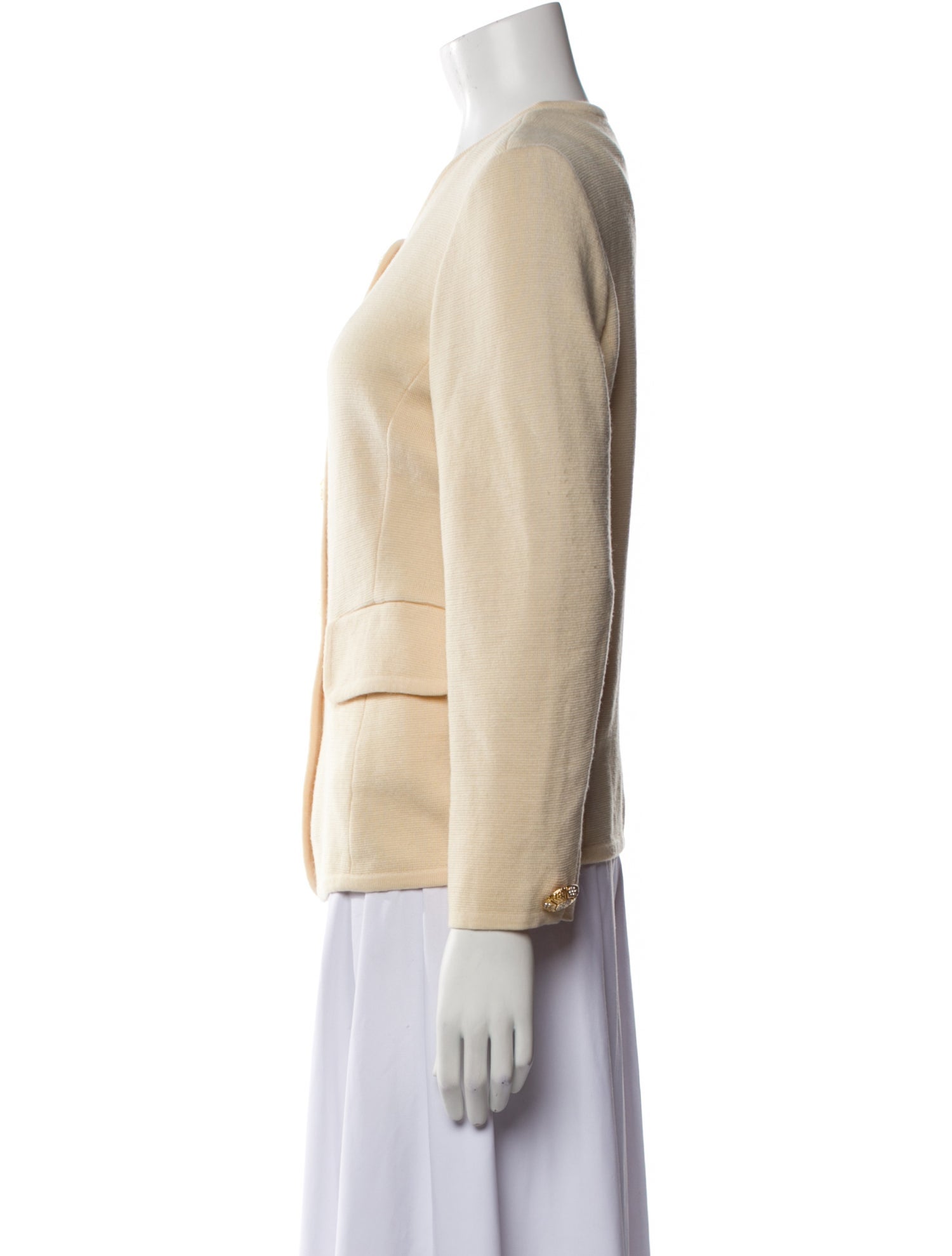 Yves Saint Laurent Scoop Neck Sweater