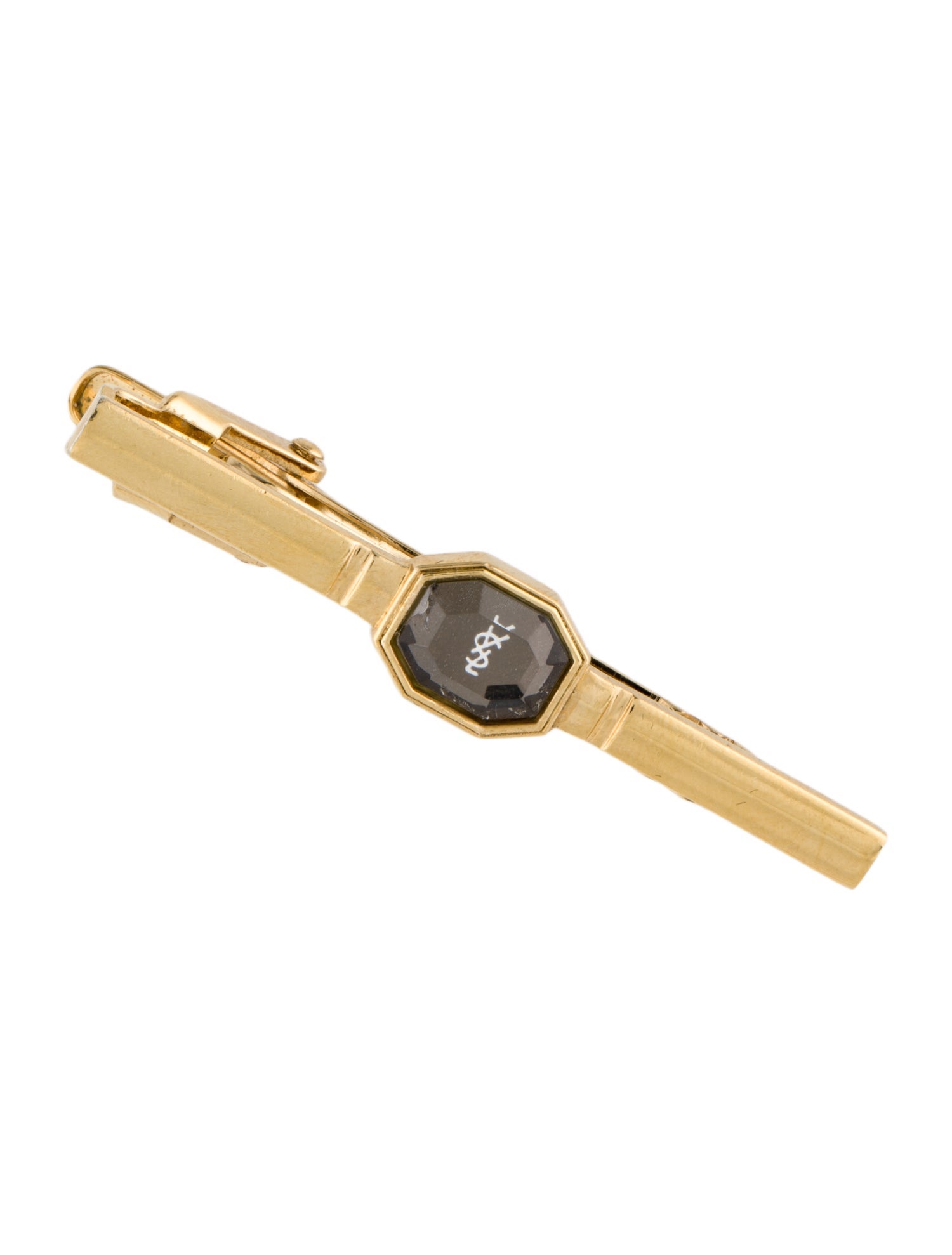 Yves Saint Laurent Crystal Tie Pin