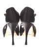 Yves Saint Laurent Rive Gauche Satin Sandals