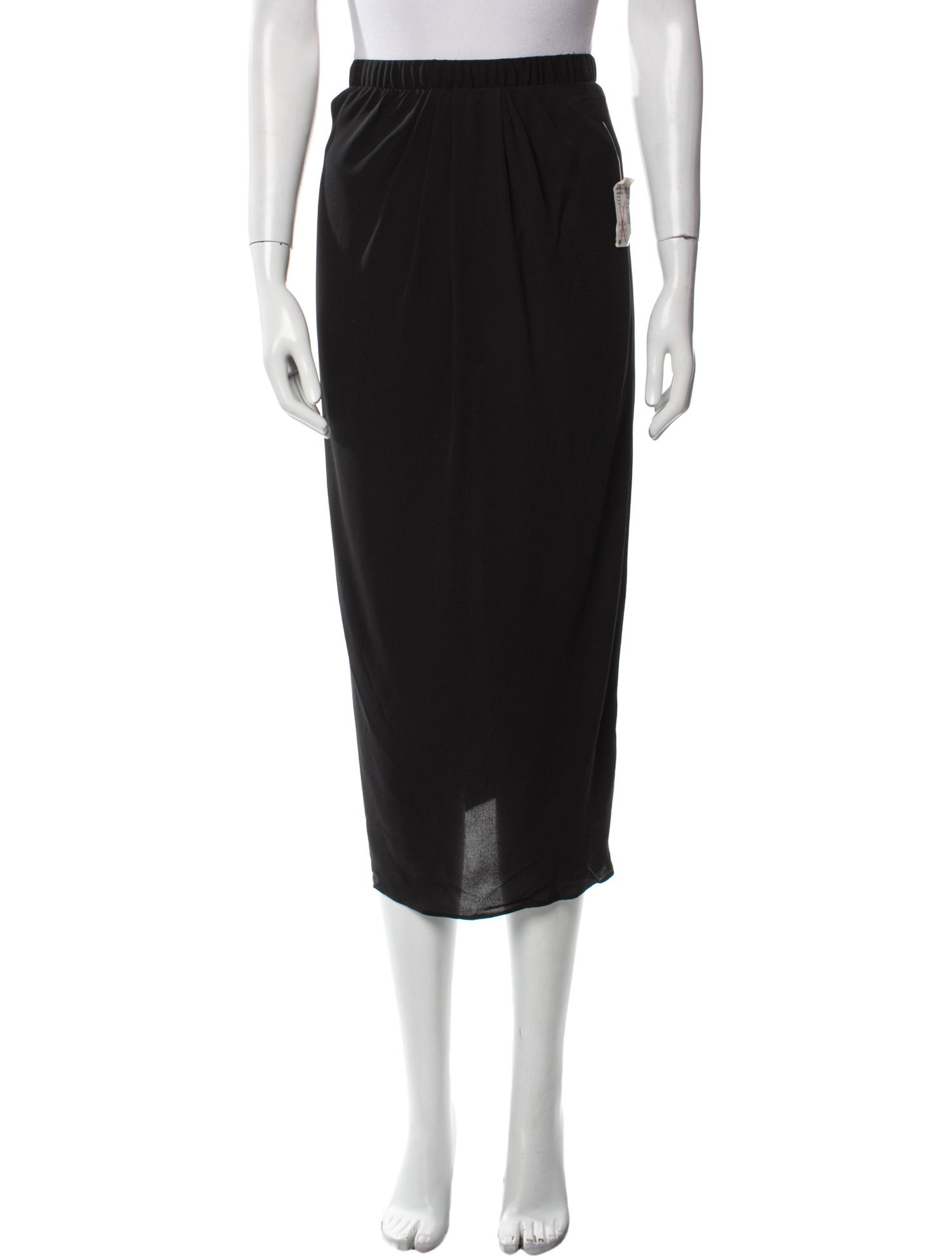 Yves Saint Laurent Rive Gauche Vintage Midi Length Skirt