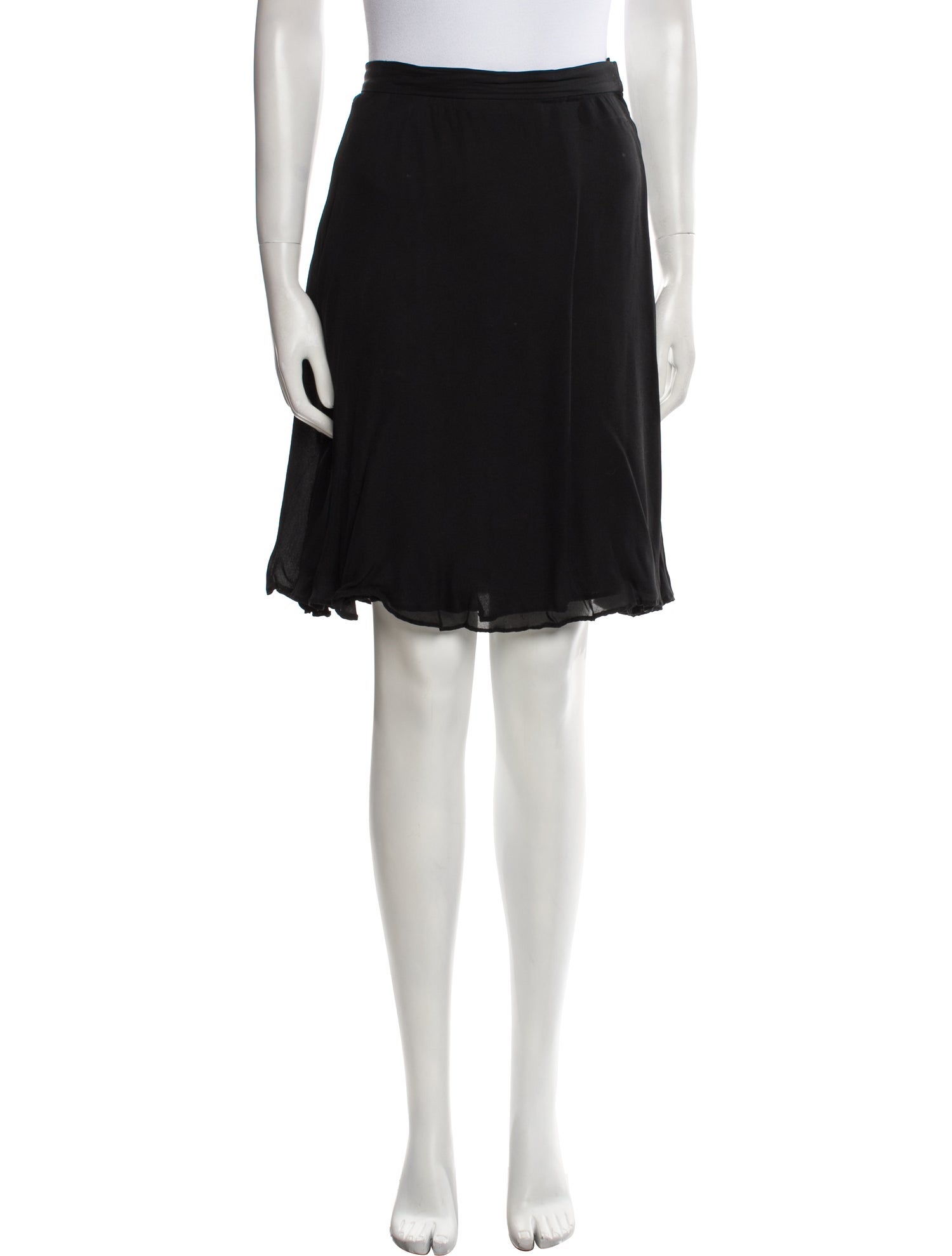 Yves Saint Laurent Rive Gauche Vintage Knee-Length Skirt