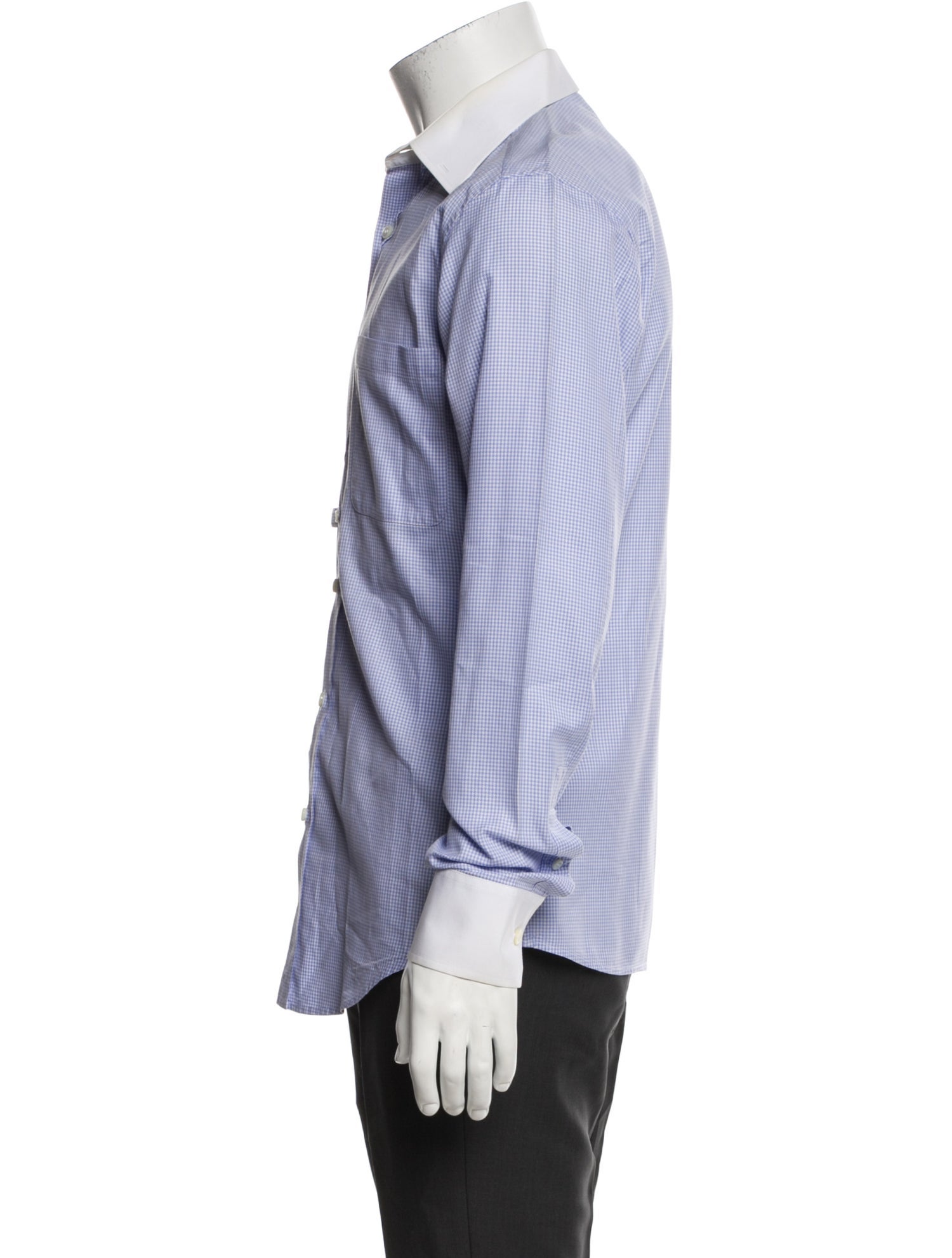Yves Saint Laurent Rive Gauche Vintage Late 2000's - Early 2010's Dress Shirt