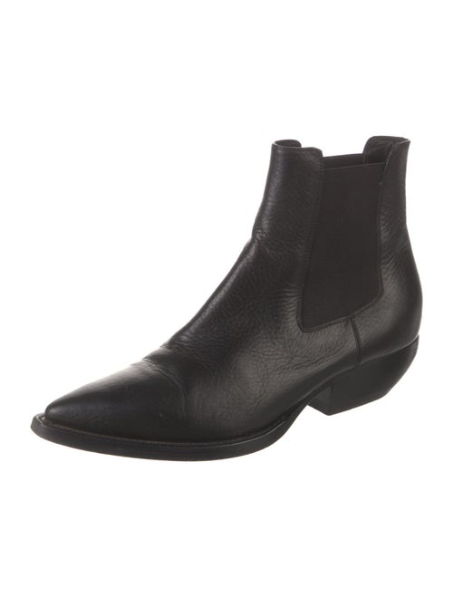 Saint Laurent Leather Chelsea Boots