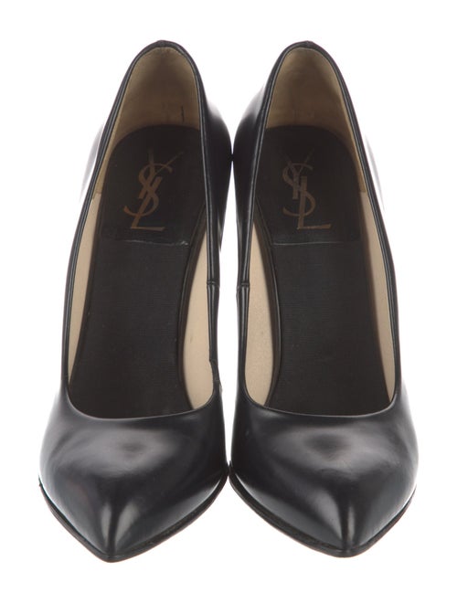 Yves Saint Laurent Rive Gauche Leather Pumps