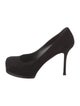 Yves Saint Laurent Rive Gauche Suede Pumps