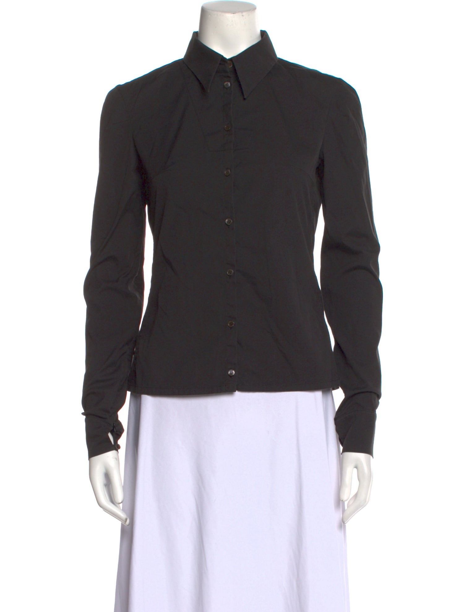 Yves Saint Laurent Rive Gauche Vintage 2001 Button-Up Top