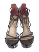 Yves Saint Laurent Rive Gauche Leather Sandals