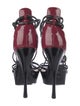 Yves Saint Laurent Rive Gauche Leather Sandals