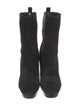 Yves Saint Laurent Rive Gauche Suede Sock Boots