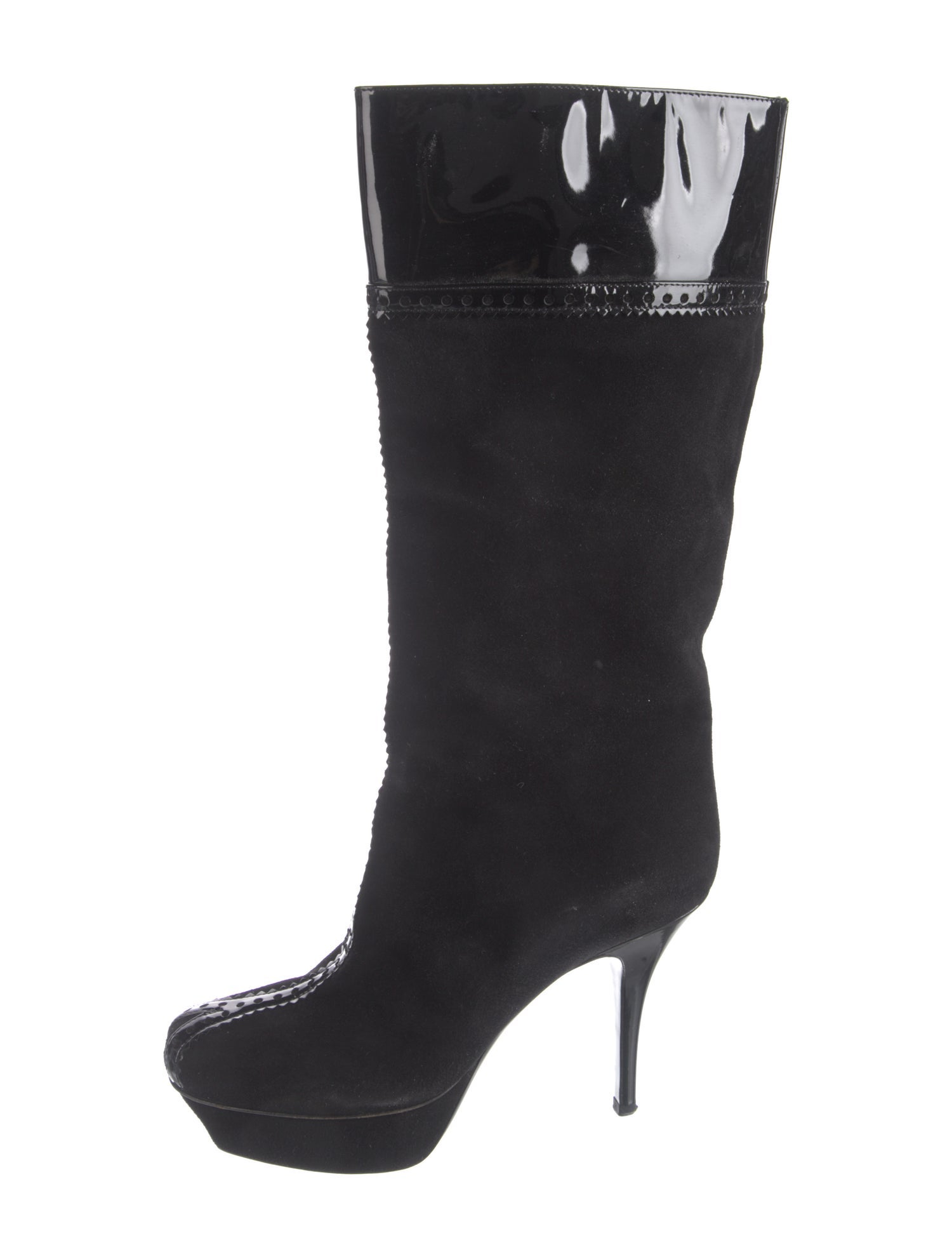Yves Saint Laurent Suede Boots