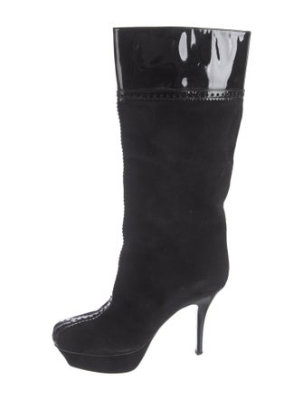 Yves Saint Laurent Suede Boots