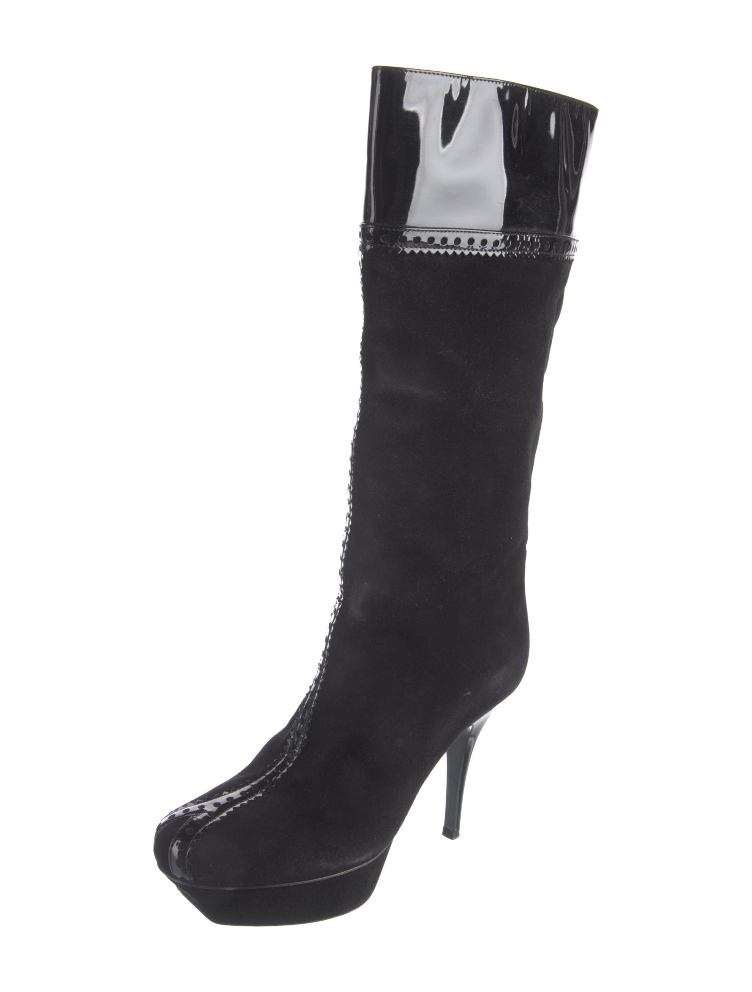 Yves Saint Laurent Suede Boots