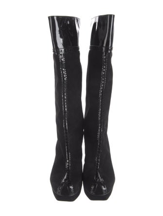 Yves Saint Laurent Suede Boots