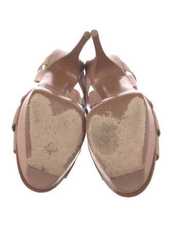 Yves Saint Laurent Leather D'Orsay Pumps