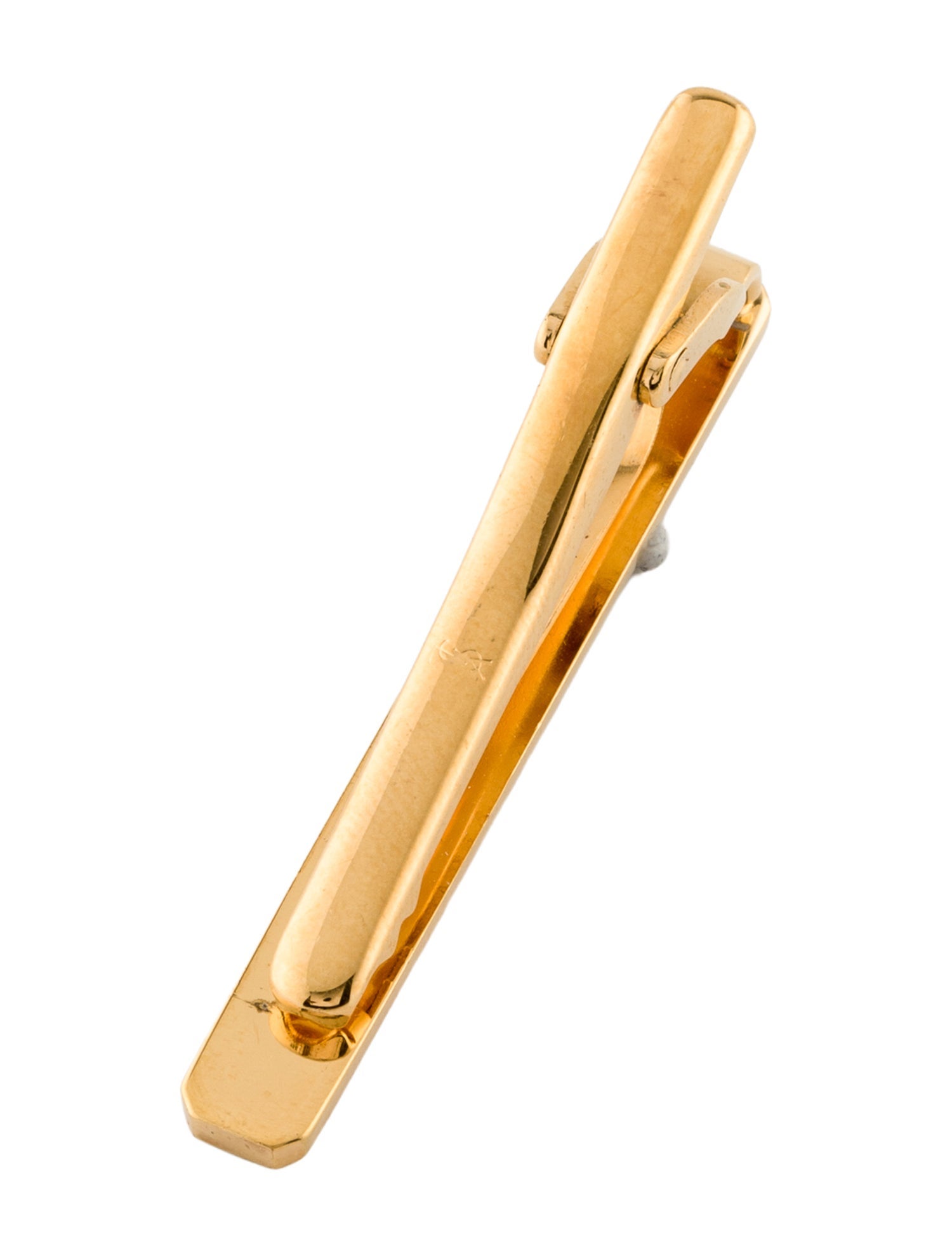 Yves Saint Laurent Vintage Two-Tone Tie Clip