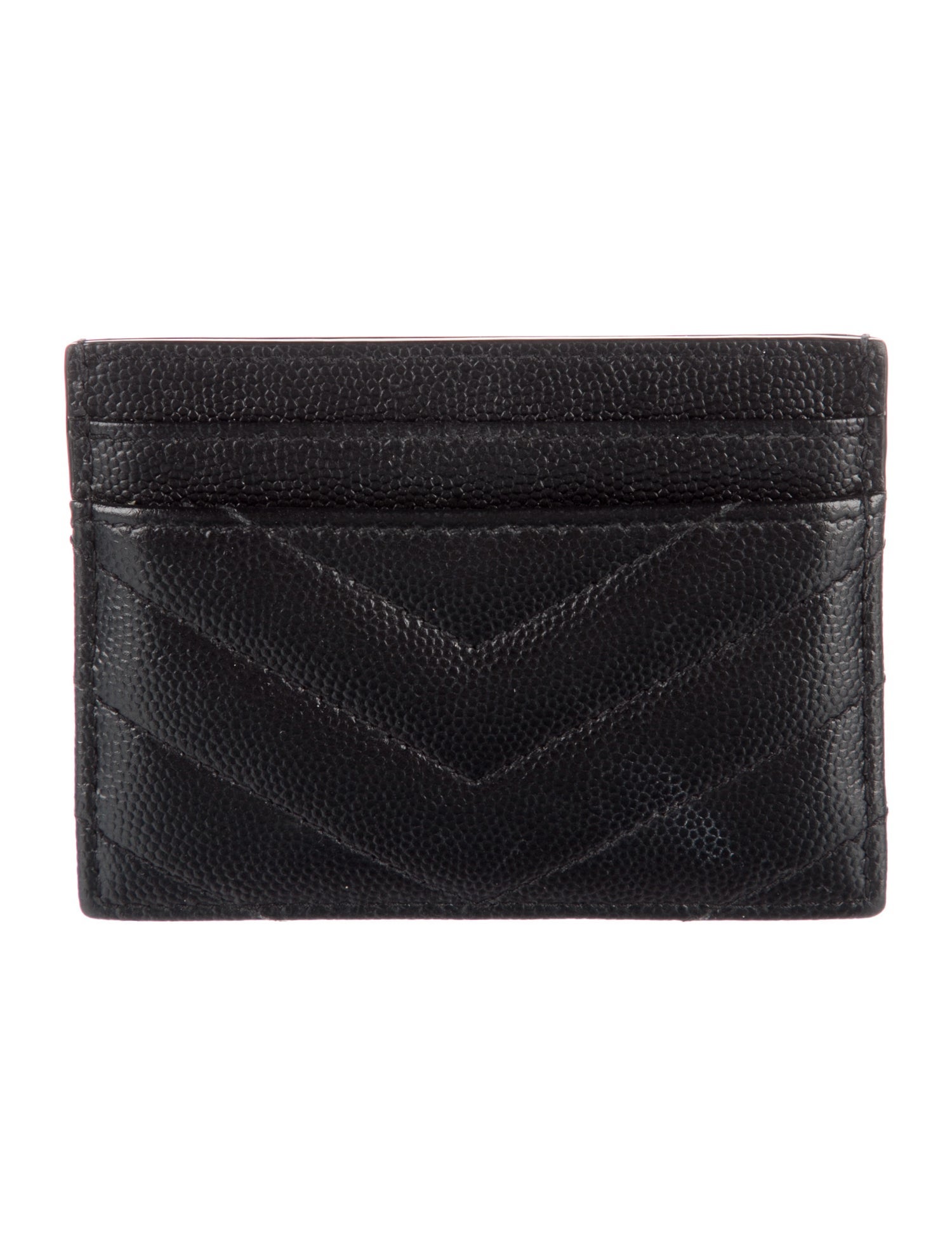 Saint Laurent 480624 Leather Card Holder
