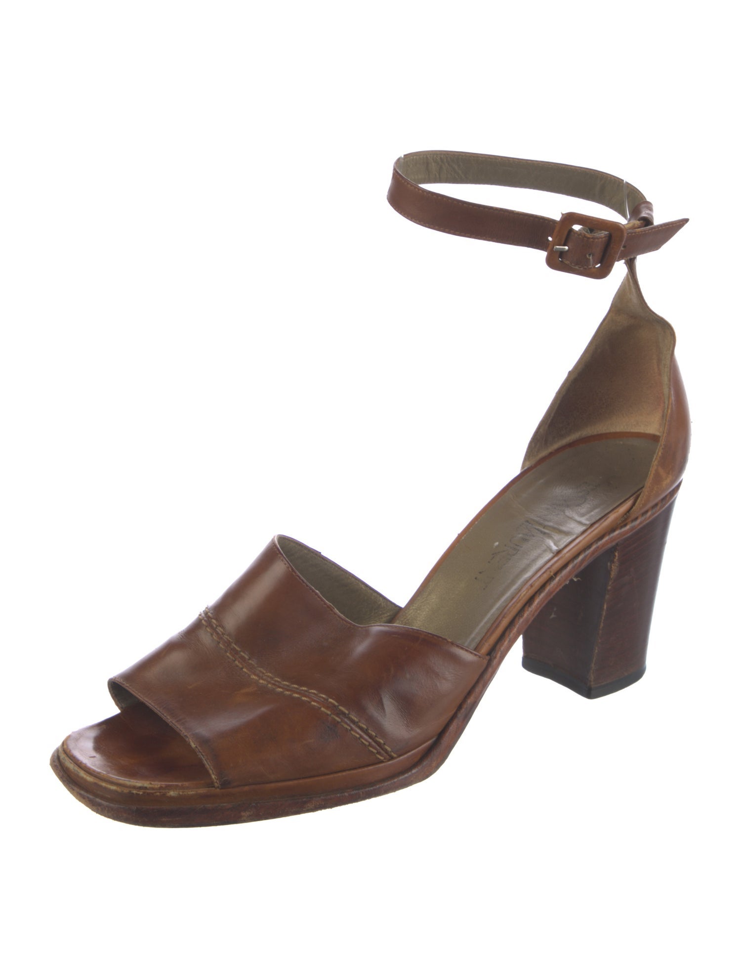 Yves Saint Laurent Leather Sandals