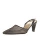 Yves Saint Laurent Mesh Slingback Pumps