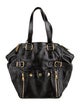 Yves Saint Laurent Rive Gauche Patent Leather Top Handle Bag