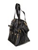 Yves Saint Laurent Rive Gauche Patent Leather Top Handle Bag
