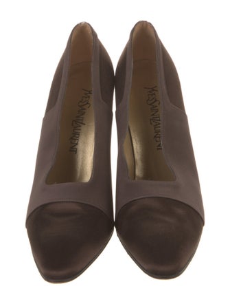 Yves Saint Laurent Satin Pumps