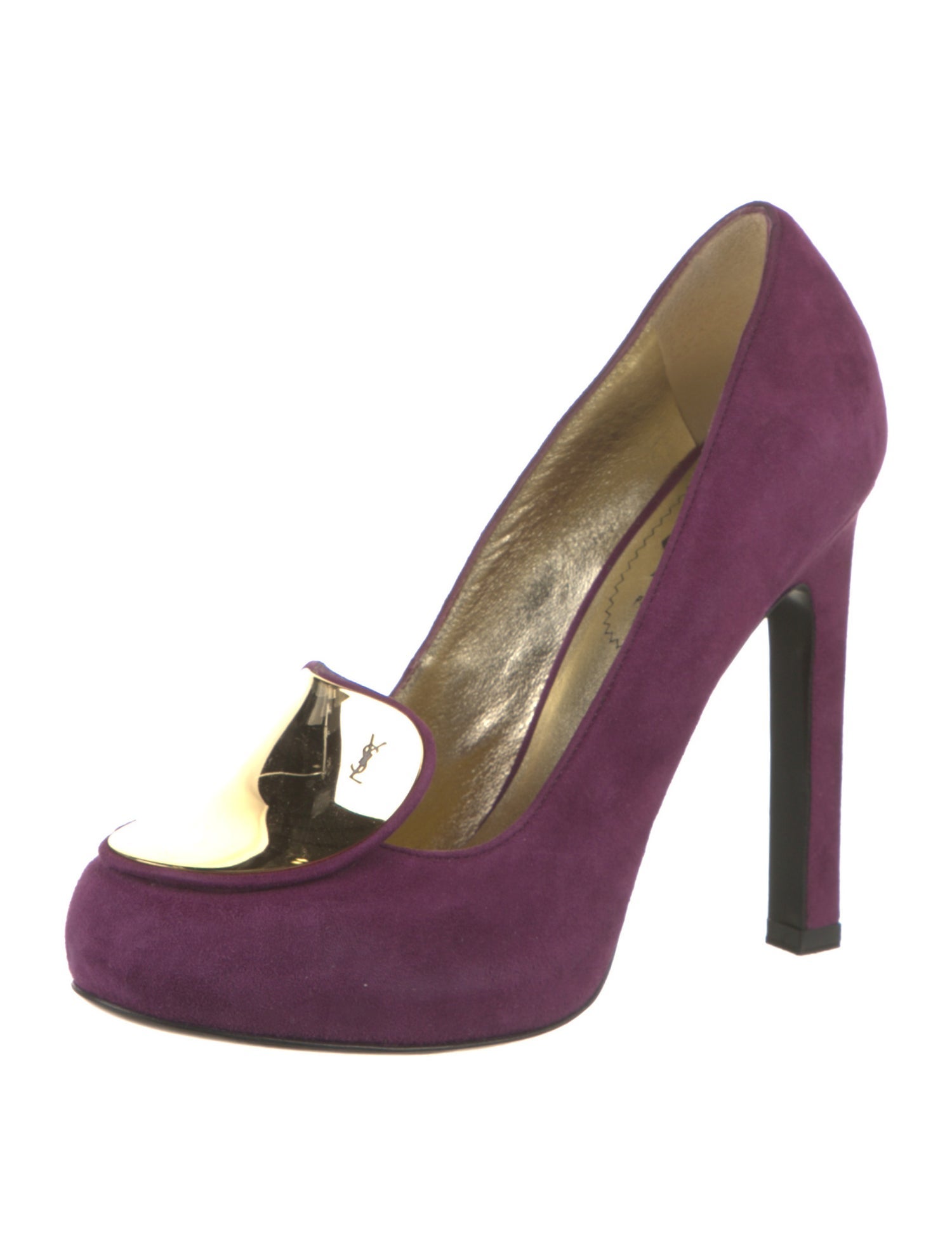 Yves Saint Laurent Rive Gauche Suede Pumps