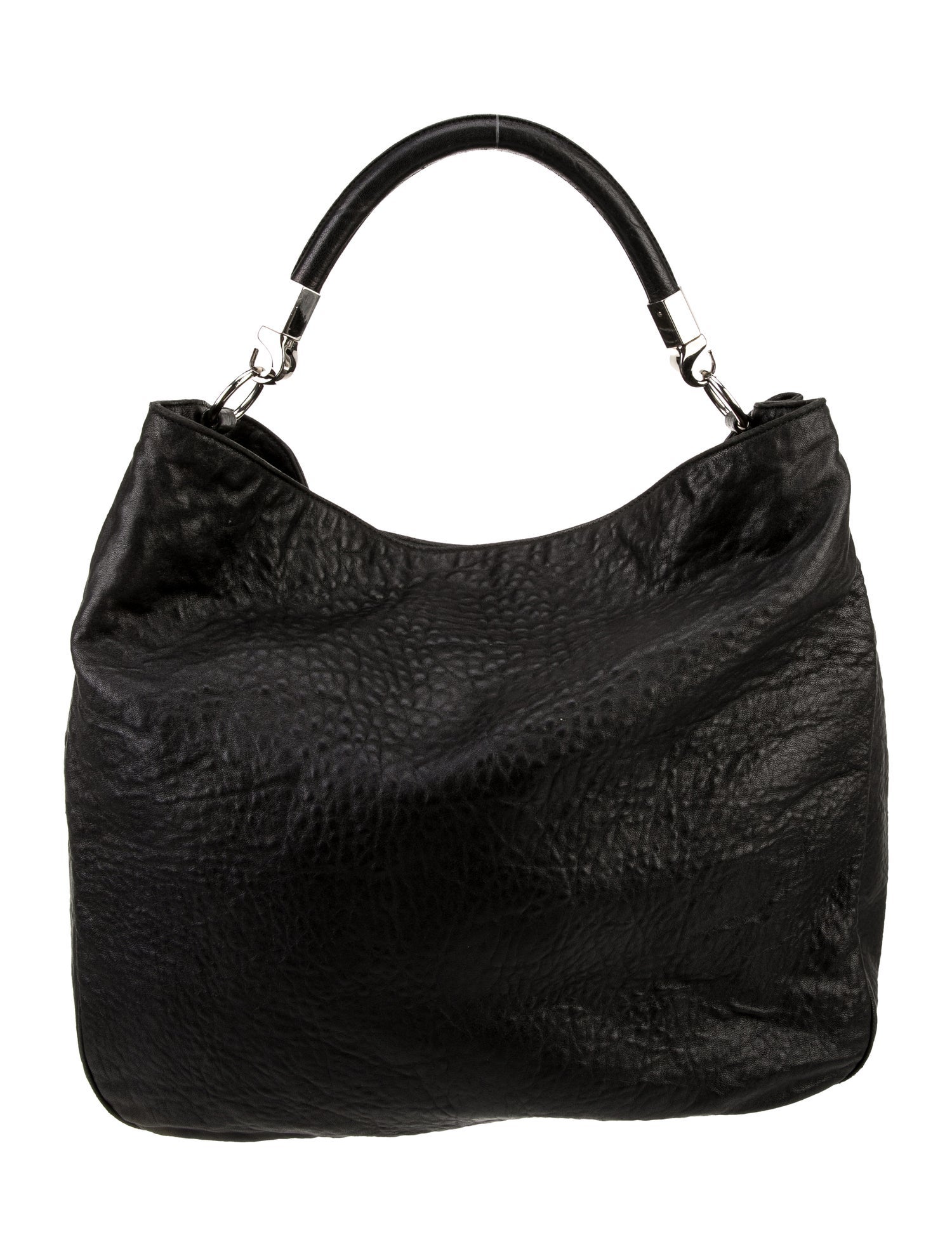 Yves Saint Laurent Rive Gauche Leather Top Handle Bag