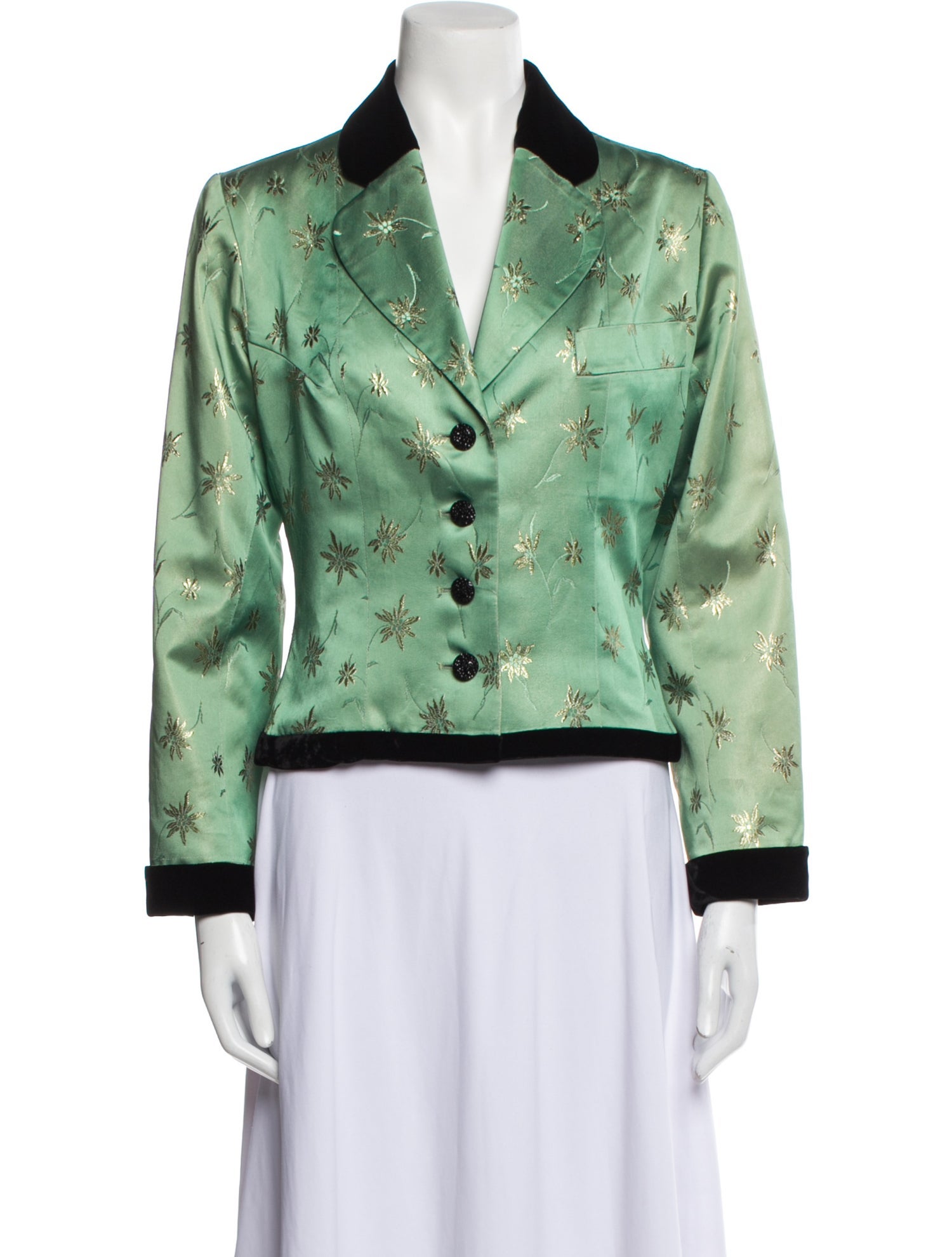 Yves Saint Laurent Rive Gauche Vintage 1990's Blazer