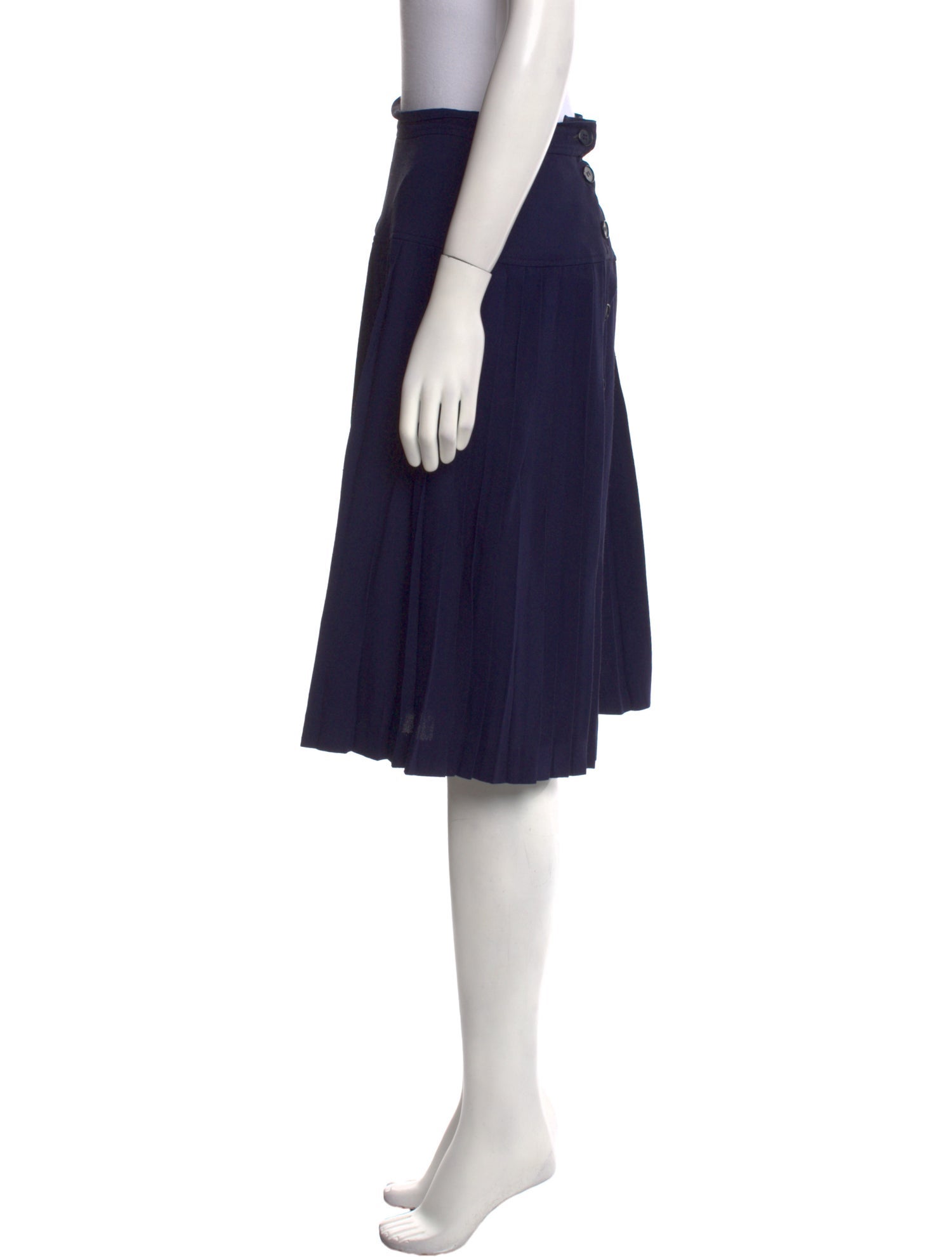 Yves Saint Laurent Vintage Knee-Length Skirt