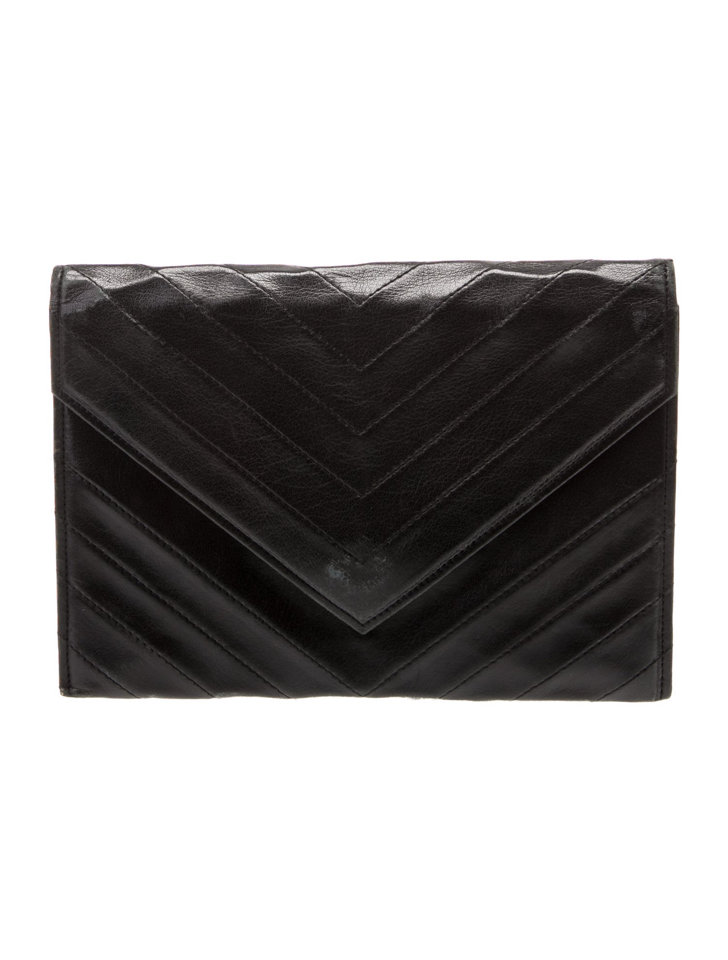 Yves Saint Laurent Leather Portfolio