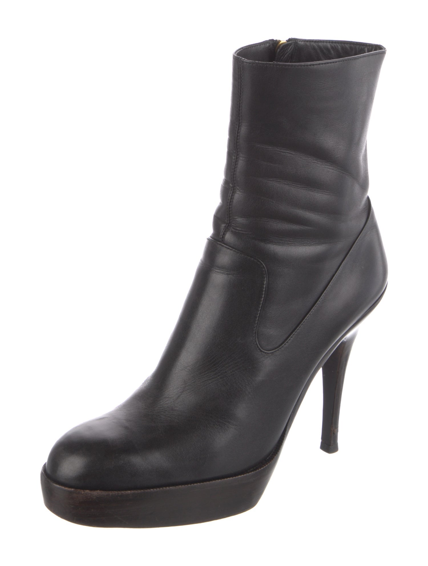 Yves Saint Laurent Leather Boots