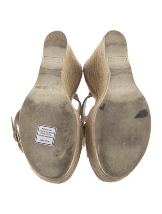 Yves Saint Laurent Patent Leather Espadrilles