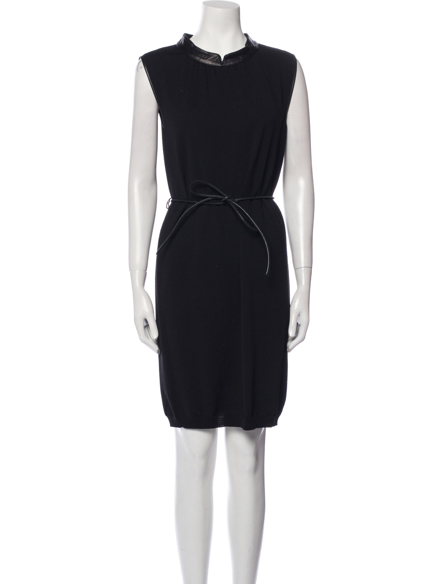 Yves Saint Laurent Merino Wool Mini Dress