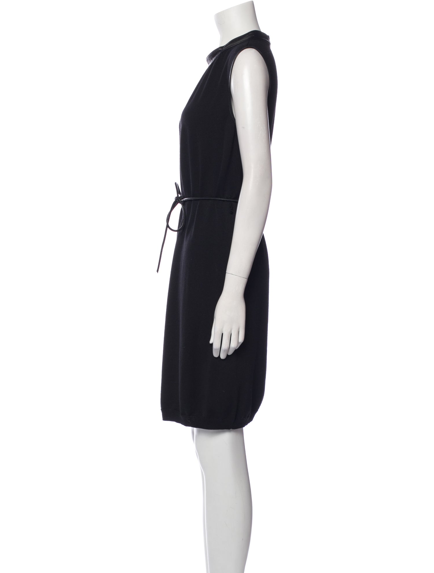 Yves Saint Laurent Merino Wool Mini Dress