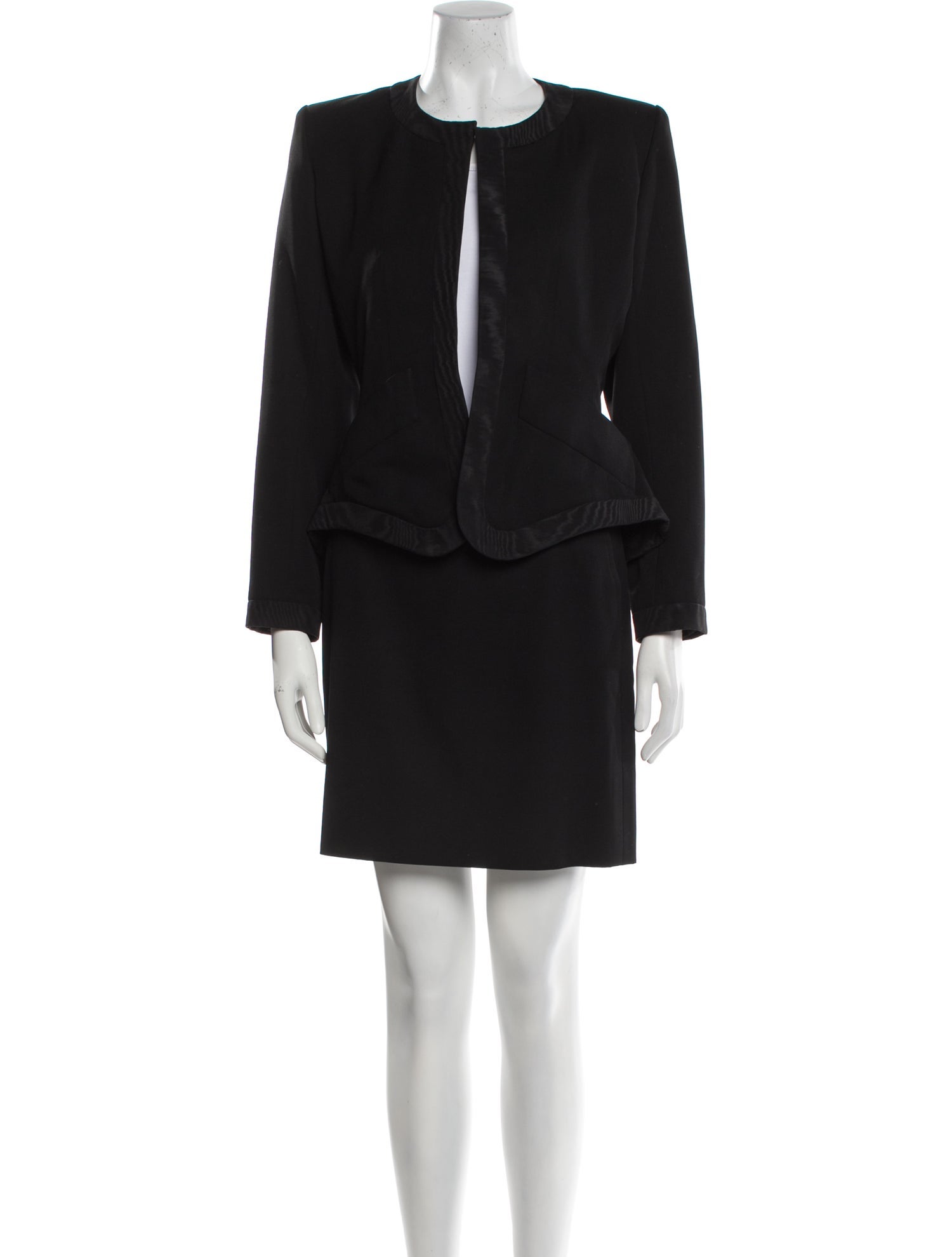 Yves Saint Laurent Rive Gauche Vintage 1990 Skirt Suit