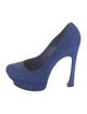 Yves Saint Laurent Rive Gauche Suede Pumps