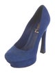 Yves Saint Laurent Rive Gauche Suede Pumps