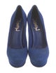 Yves Saint Laurent Rive Gauche Suede Pumps