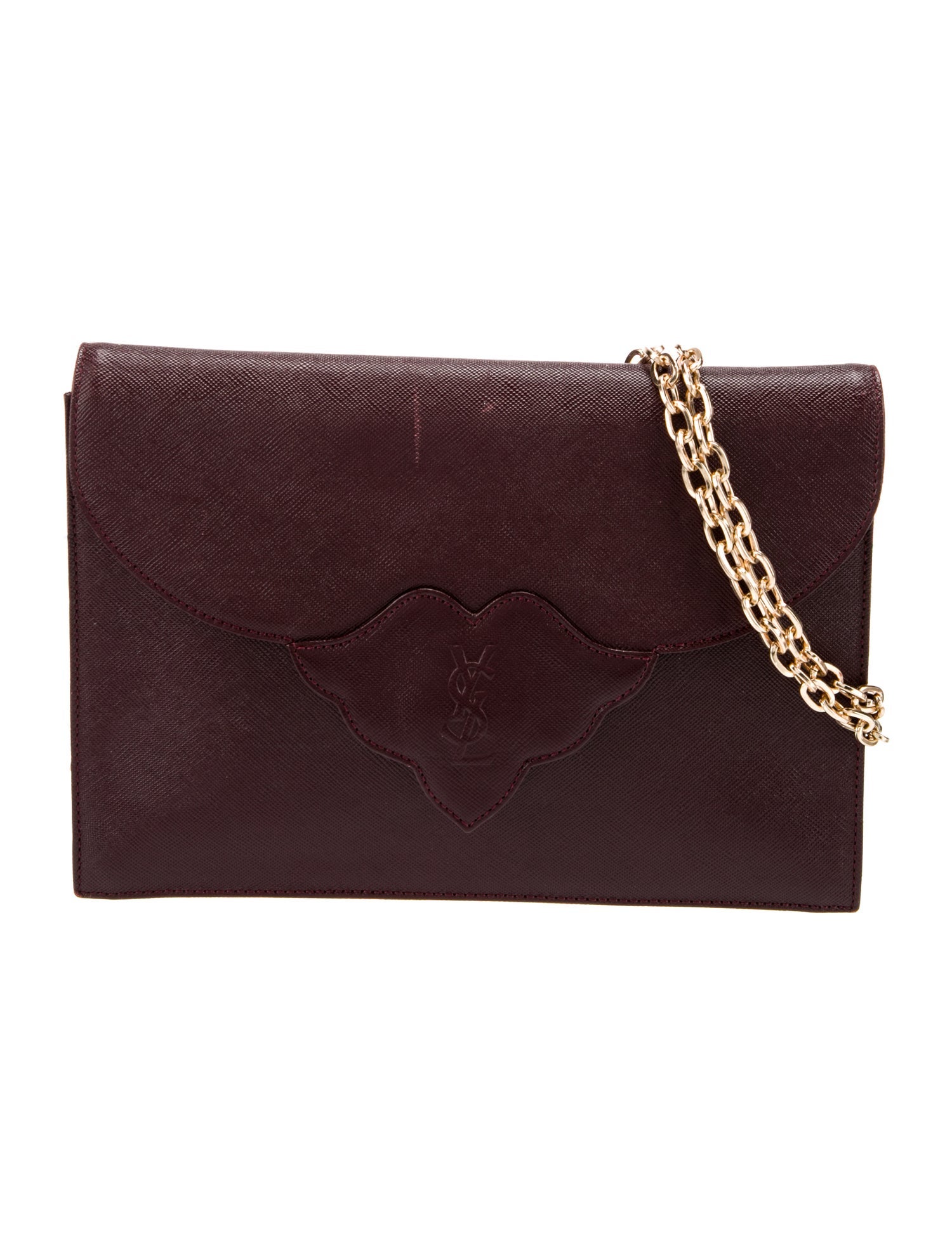 Yves Saint Laurent Leather Evening Bag