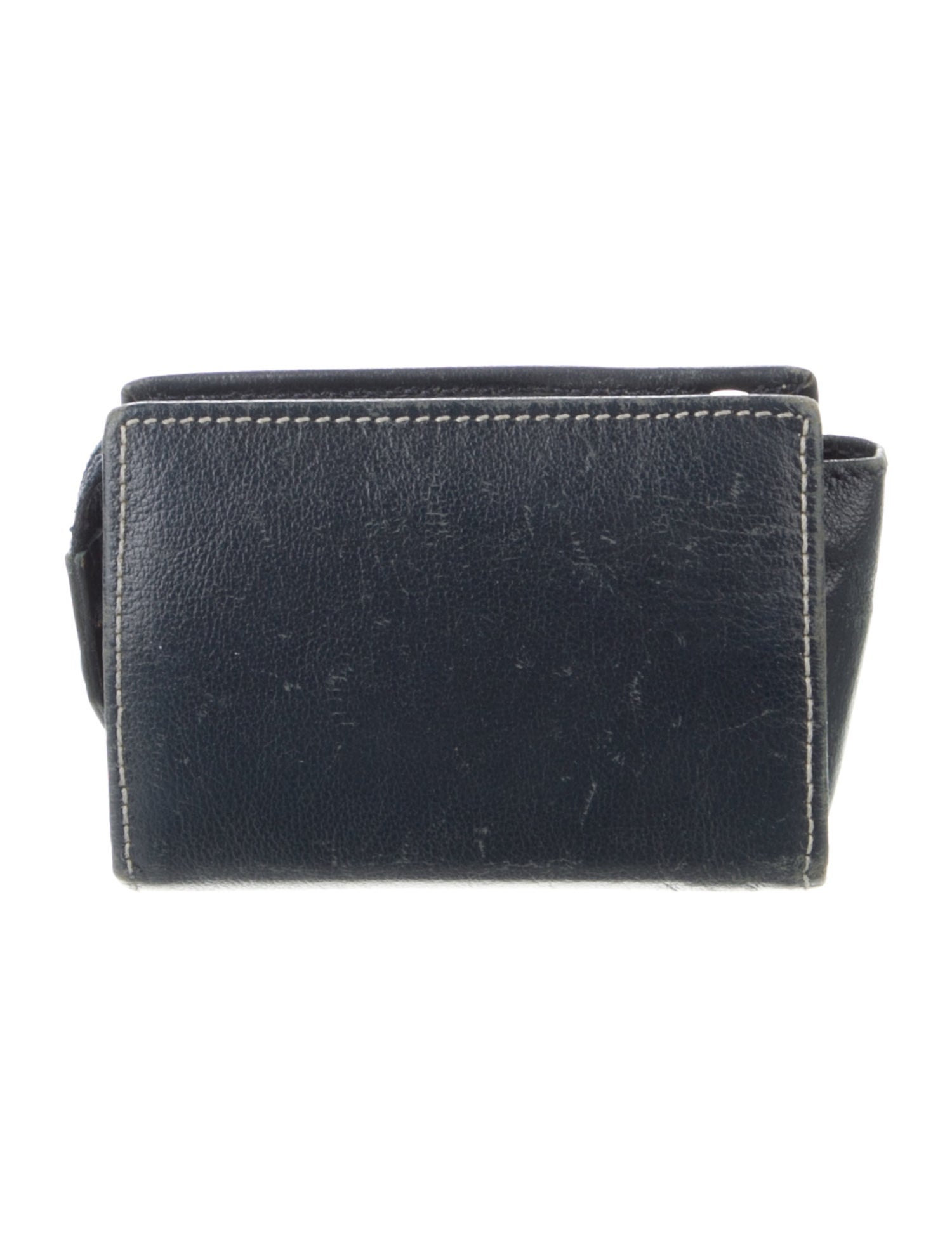 Yves Saint Laurent Leather Printed Continental Wallet