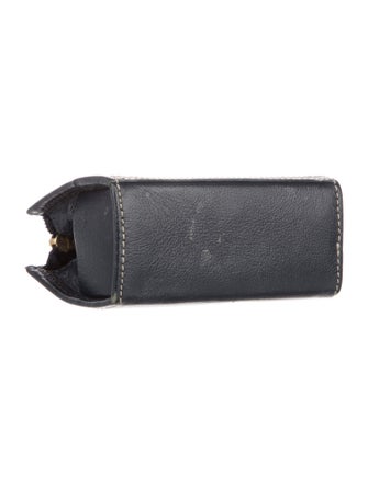 Yves Saint Laurent Leather Printed Card Holder