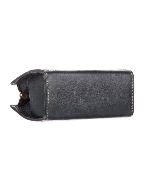 Yves Saint Laurent Leather Printed Card Holder