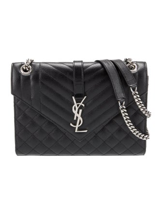 Saint Laurent Quilted Envelope Medium