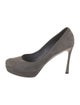 Yves Saint Laurent Rive Gauche Suede Pumps