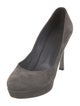 Yves Saint Laurent Rive Gauche Suede Pumps