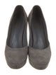 Yves Saint Laurent Rive Gauche Suede Pumps