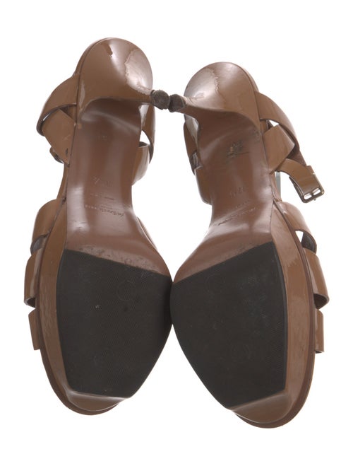 Yves Saint Laurent Patent Leather Sandals