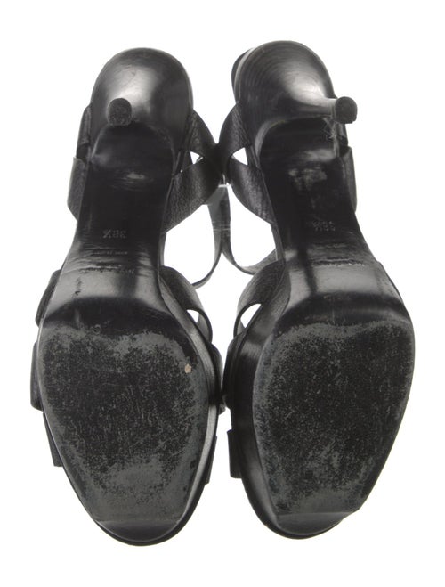 Yves Saint Laurent Leather Sandals