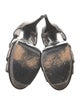 Yves Saint Laurent Leather T-Strap Sandals